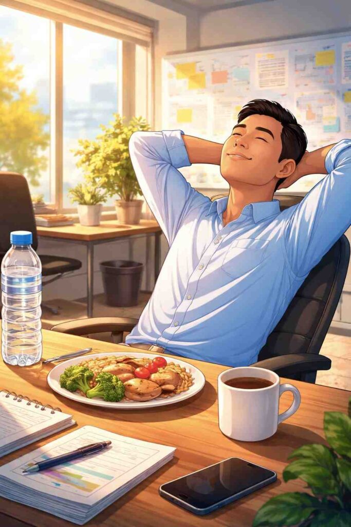 menjaga stamina kerja