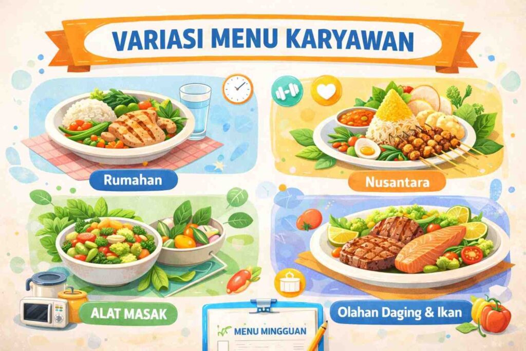 variasi menu karyawan
