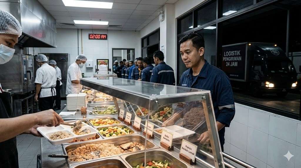 menu makan malam karyawan